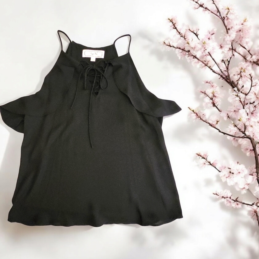NWOT Stunning Flowy Blouse - Picture 7 of 8